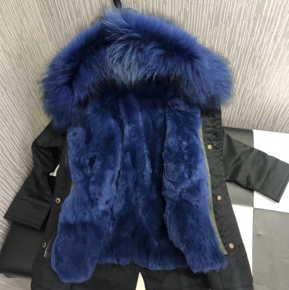 REAL FOX FUR KIDS PARKAS - Picture 5 of 8